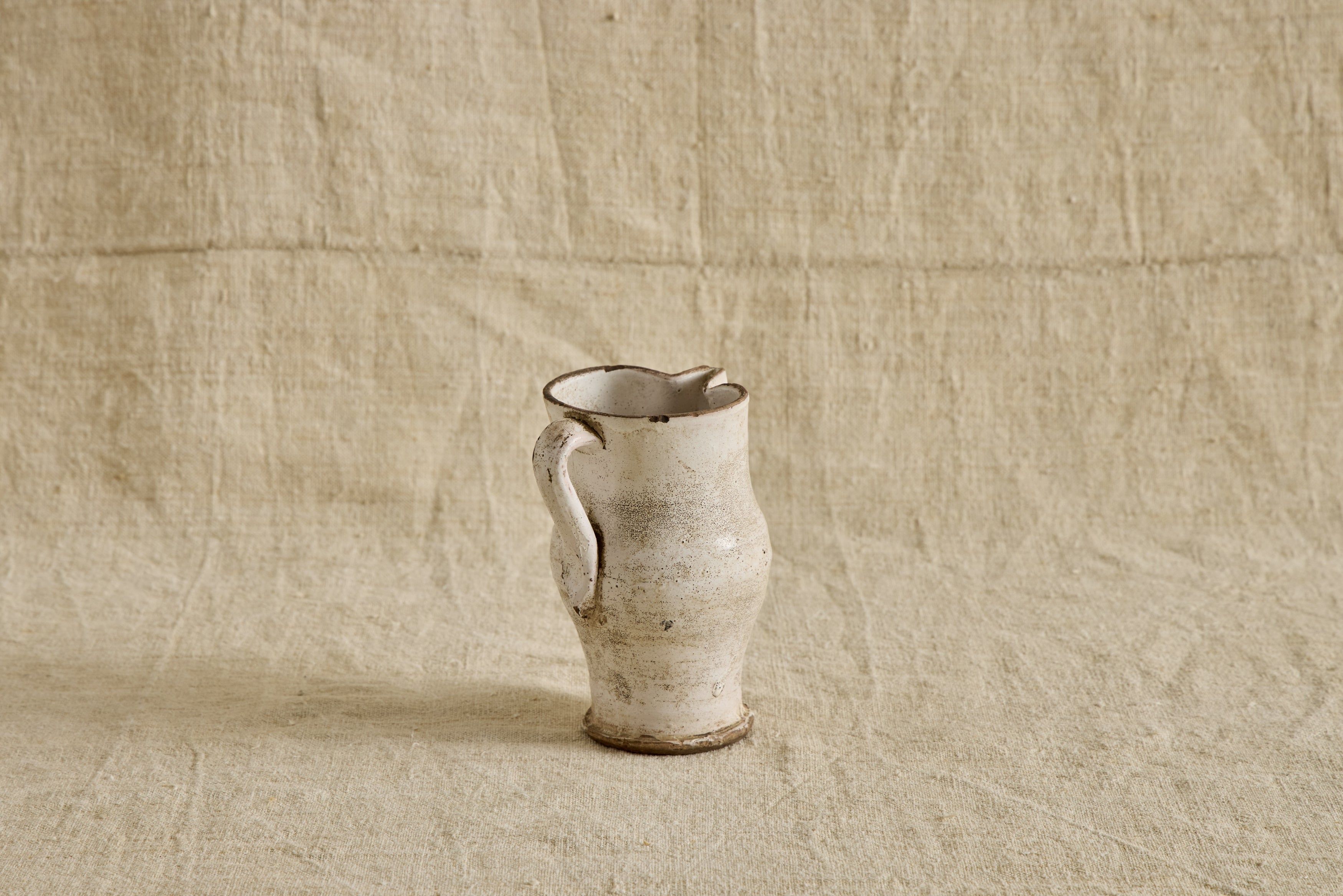French Stoneware Pitcher