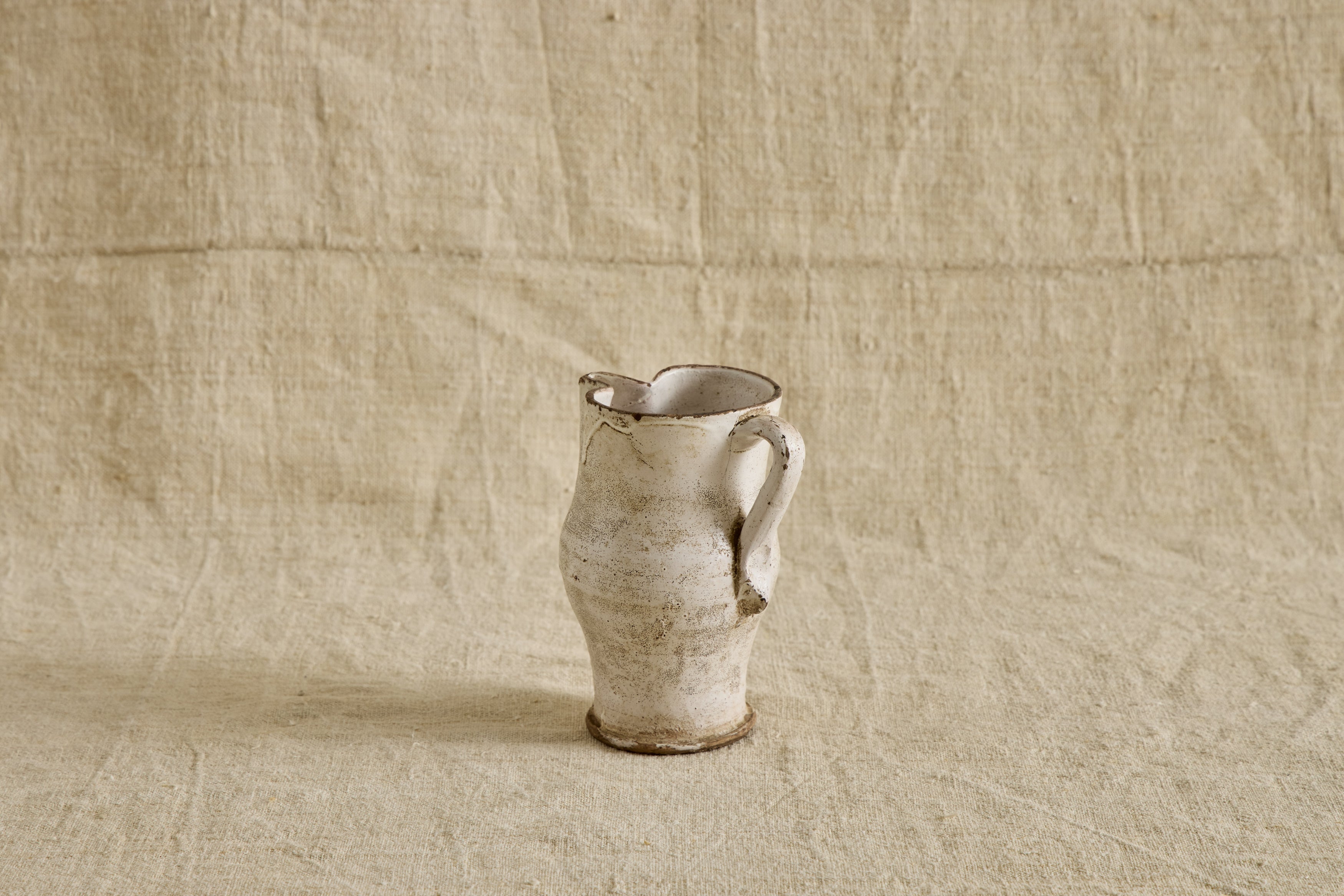 French Stoneware Pitcher