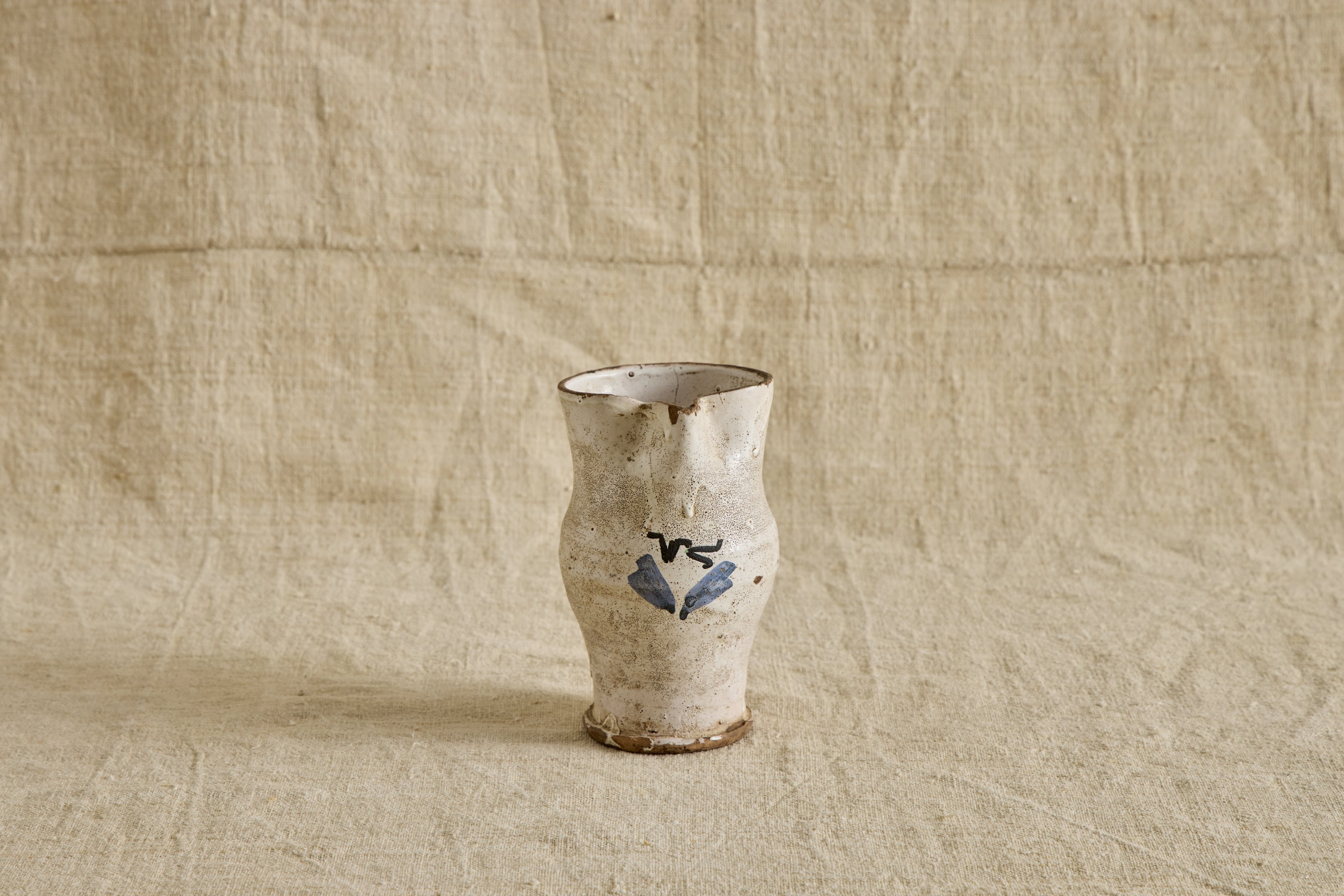 French Stoneware Pitcher