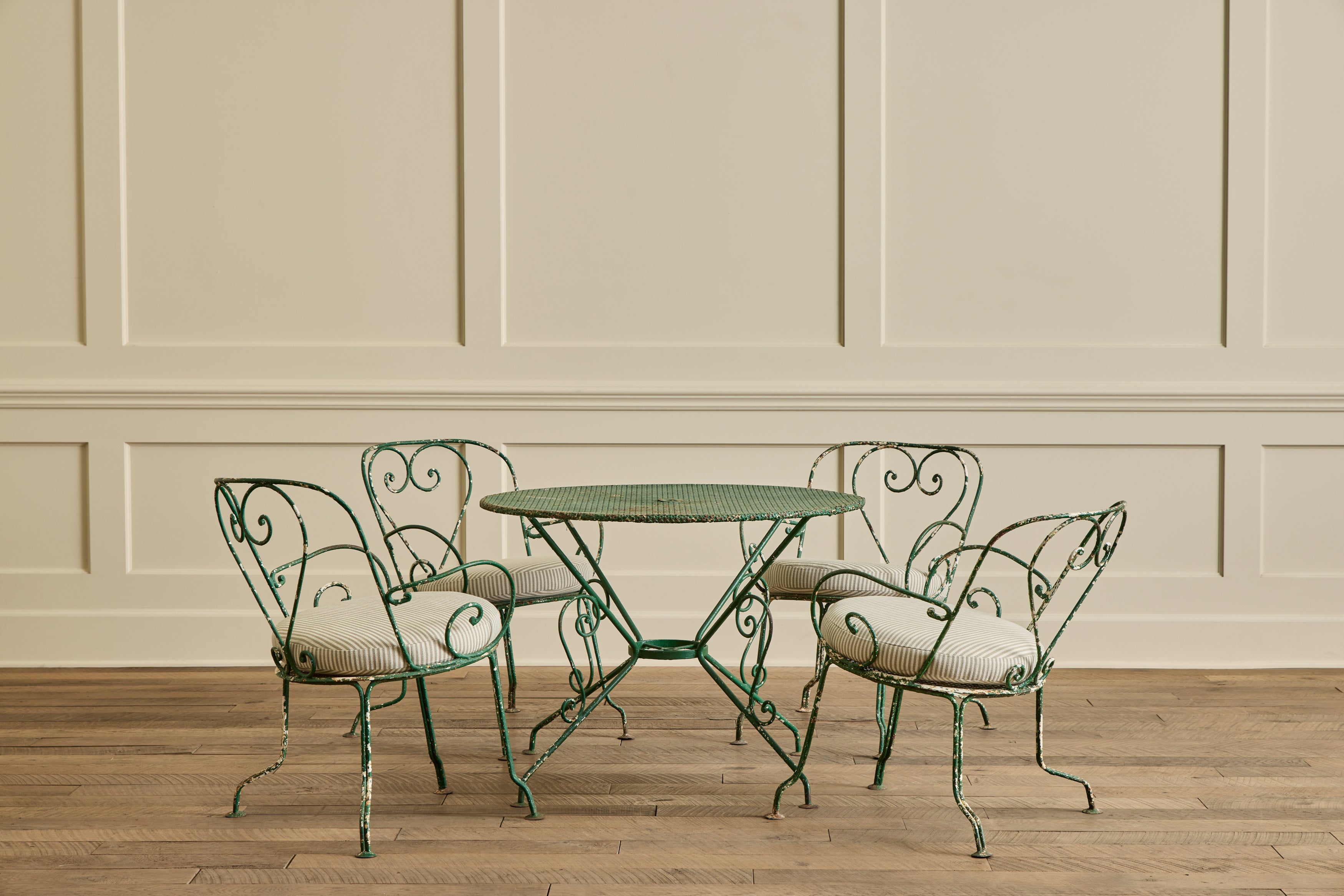 1970s Green Outdoor Set
