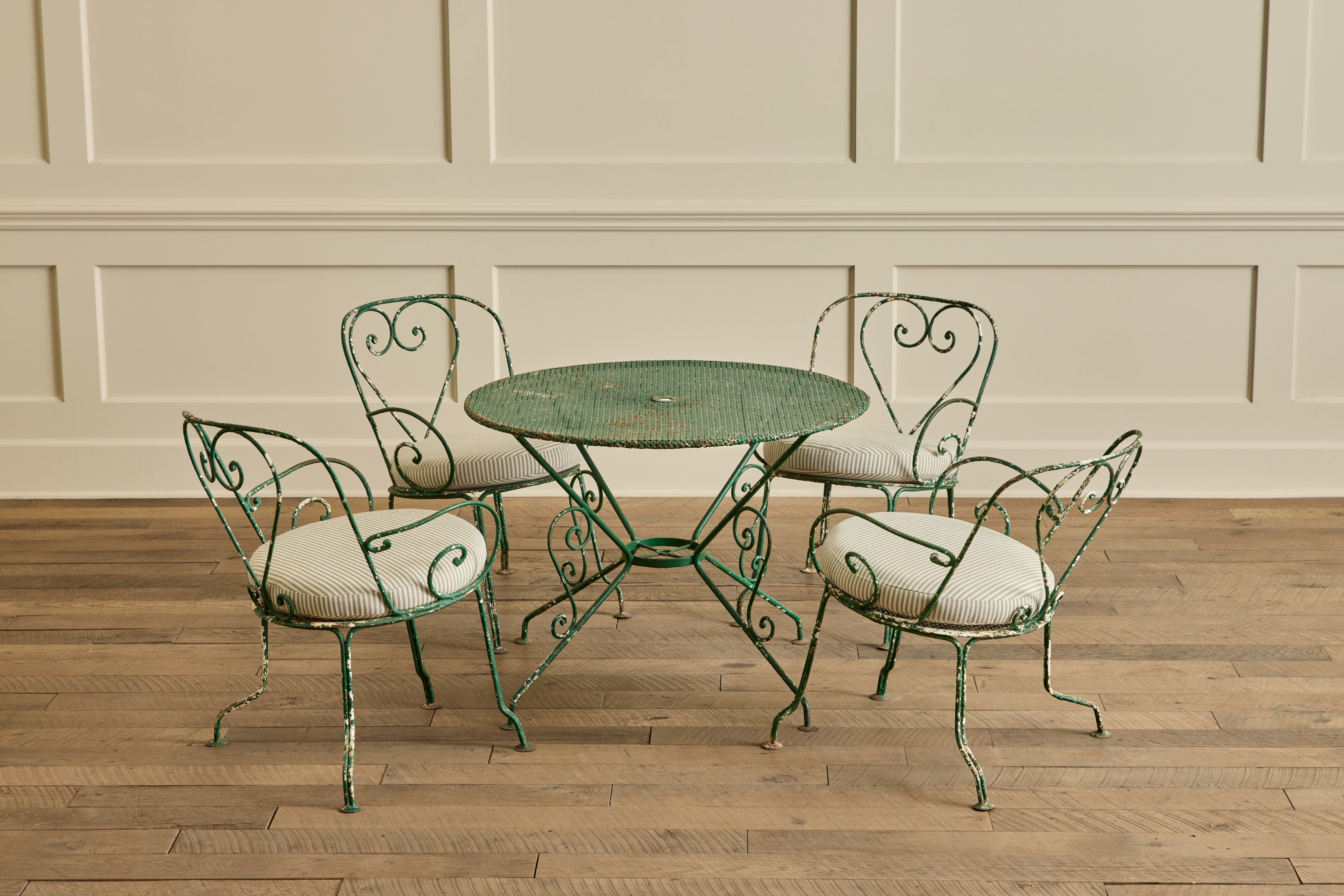 1970s Green Outdoor Set