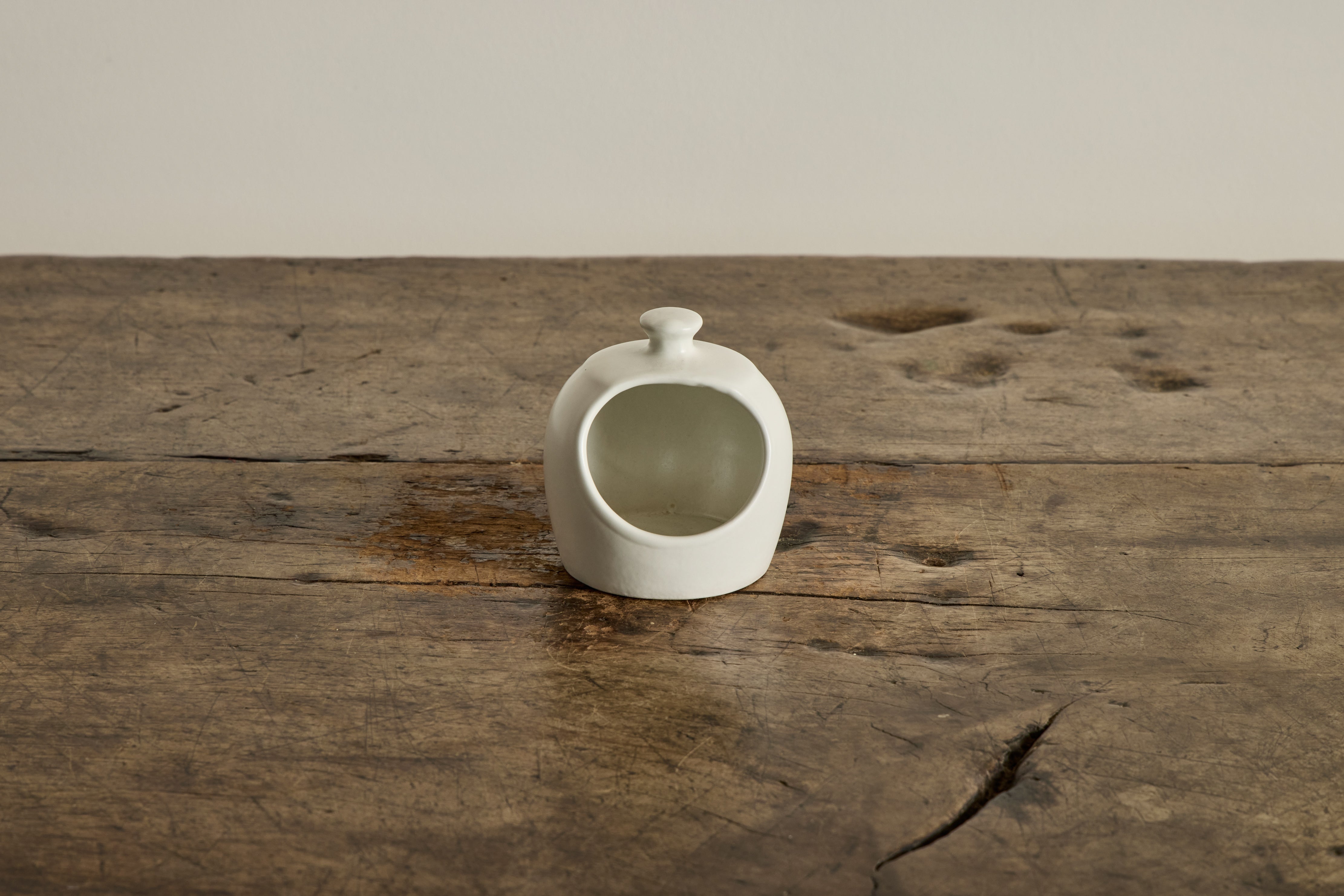 Salt Cellar in Cream