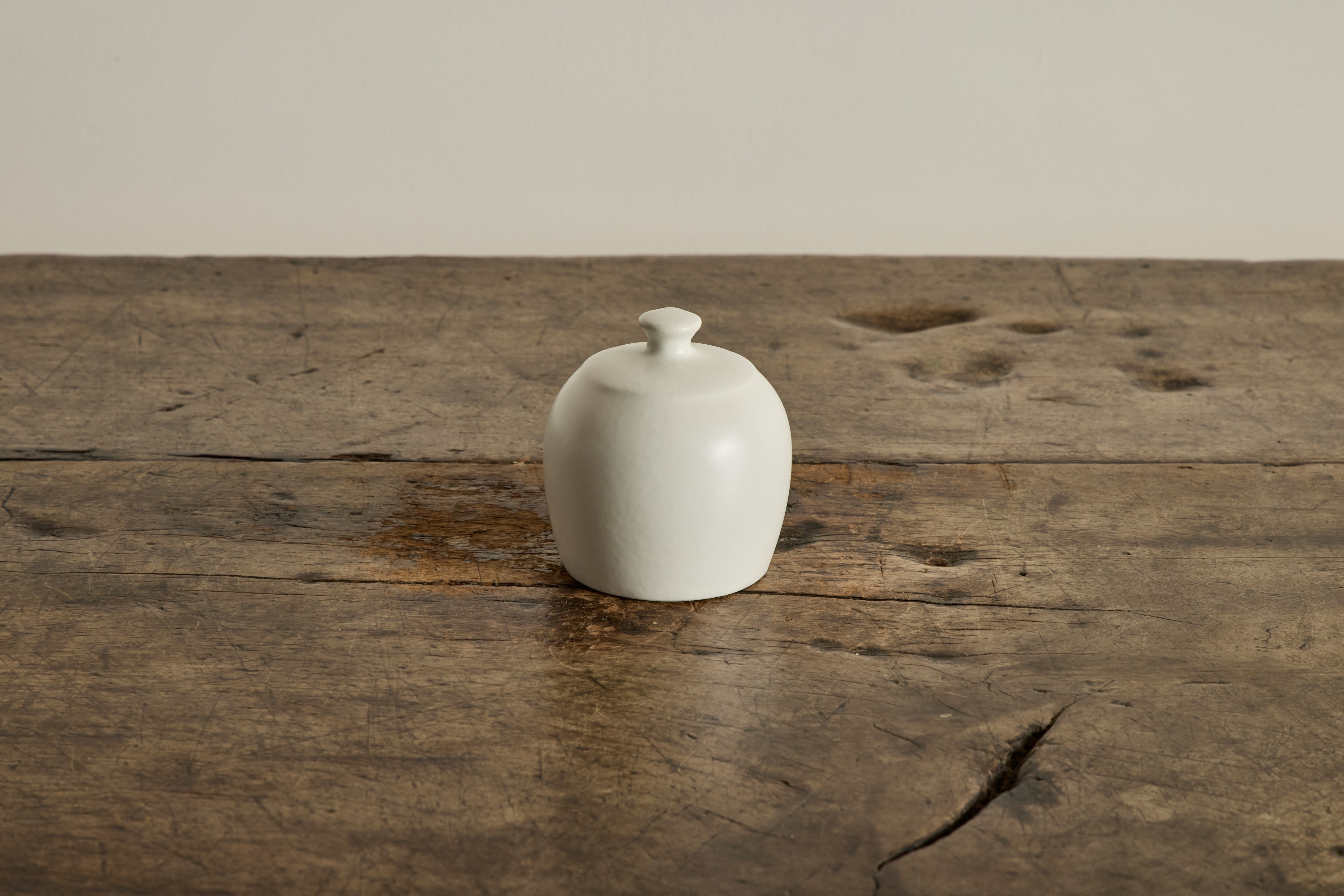 Salt Cellar in Cream