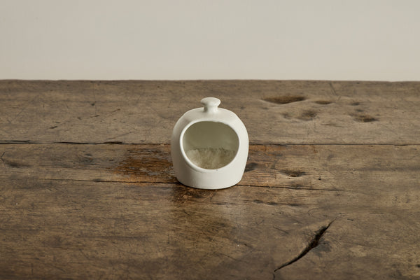 Salt Cellar in Cream