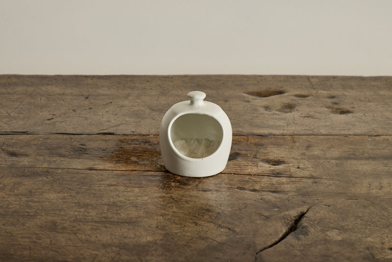 Salt Cellar in Cream