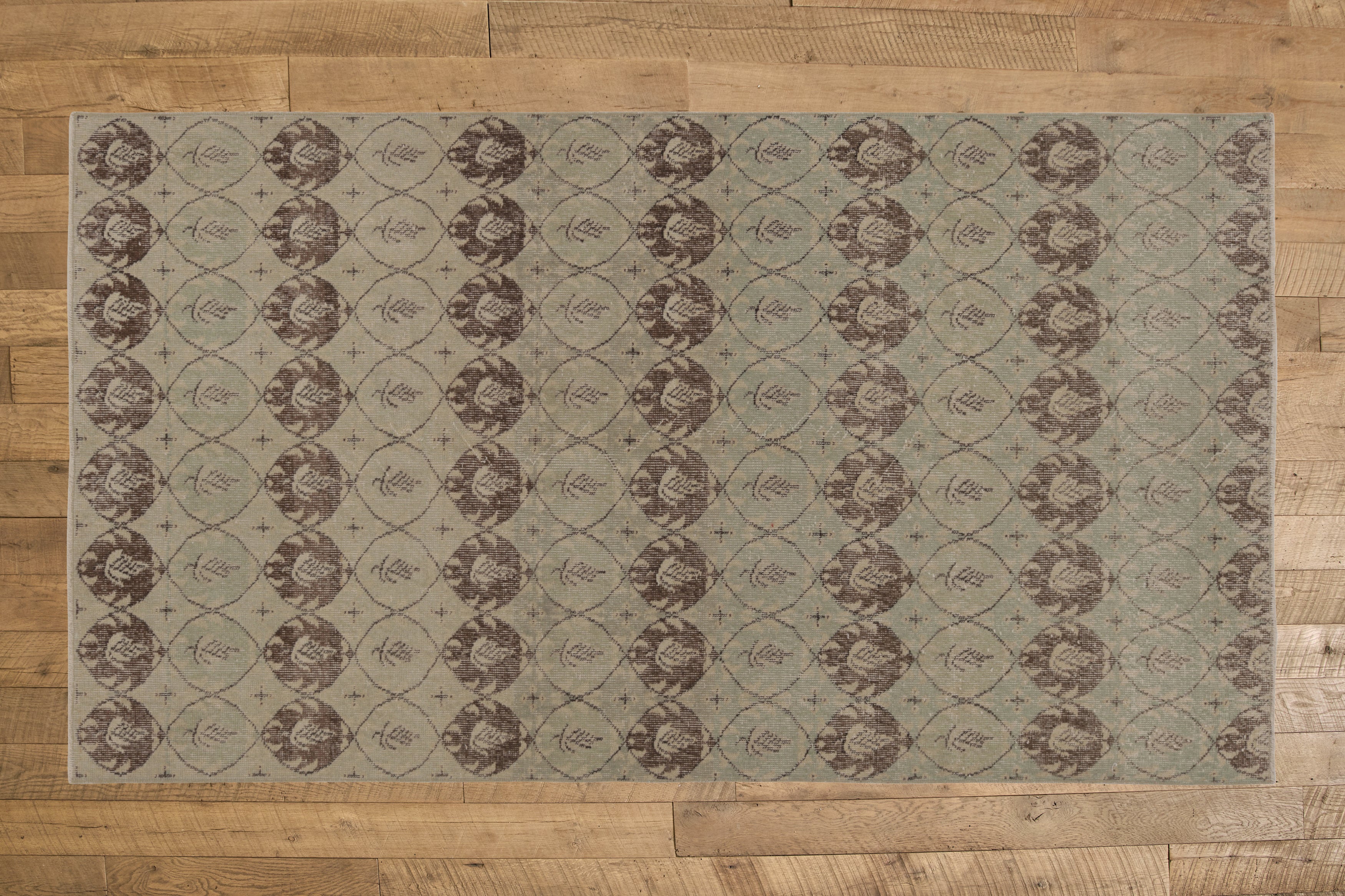 Turkish Floral Trellis Rug 4’5 X 8’1