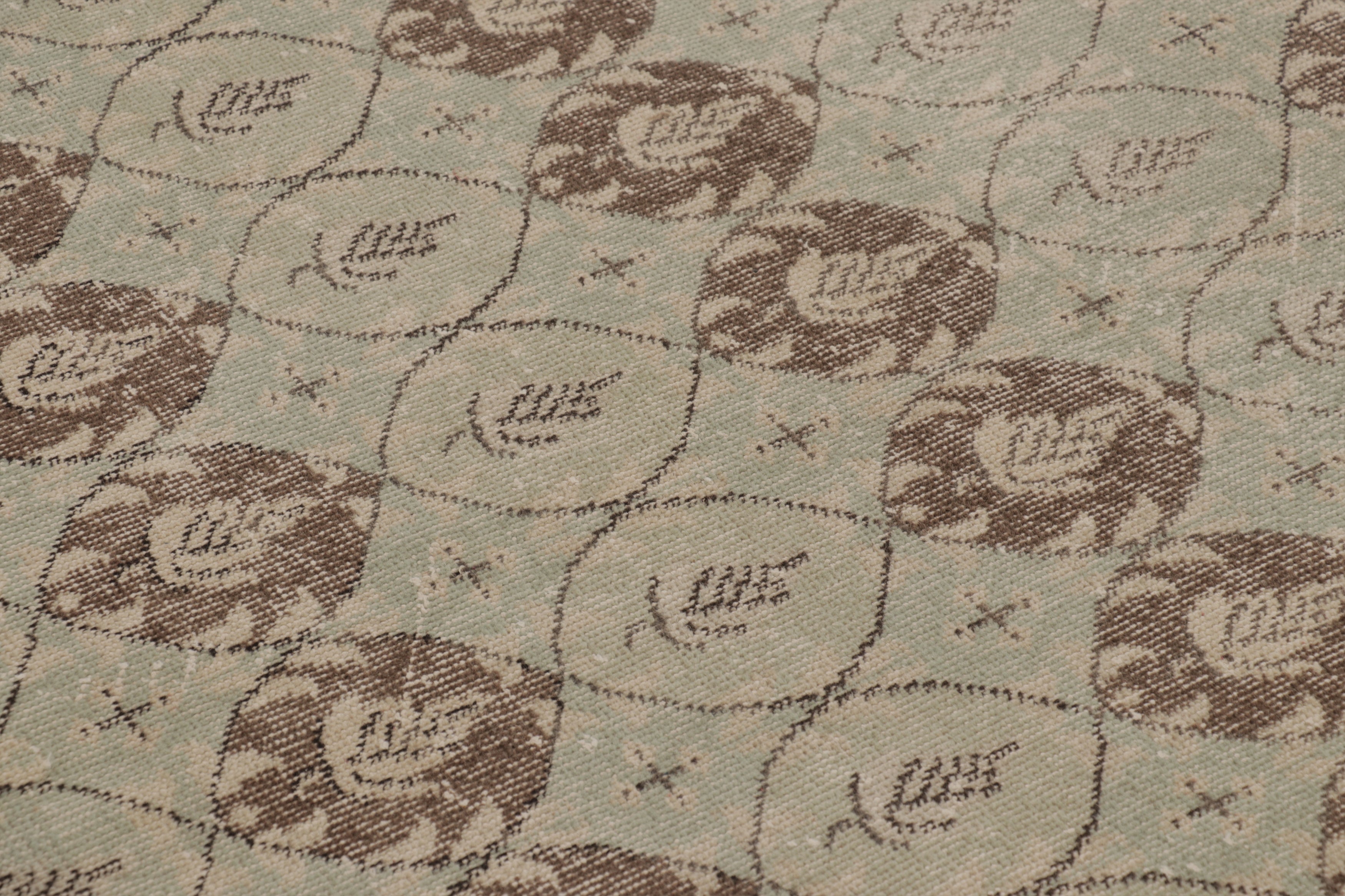 Turkish Floral Trellis Rug 4’5 X 8’1