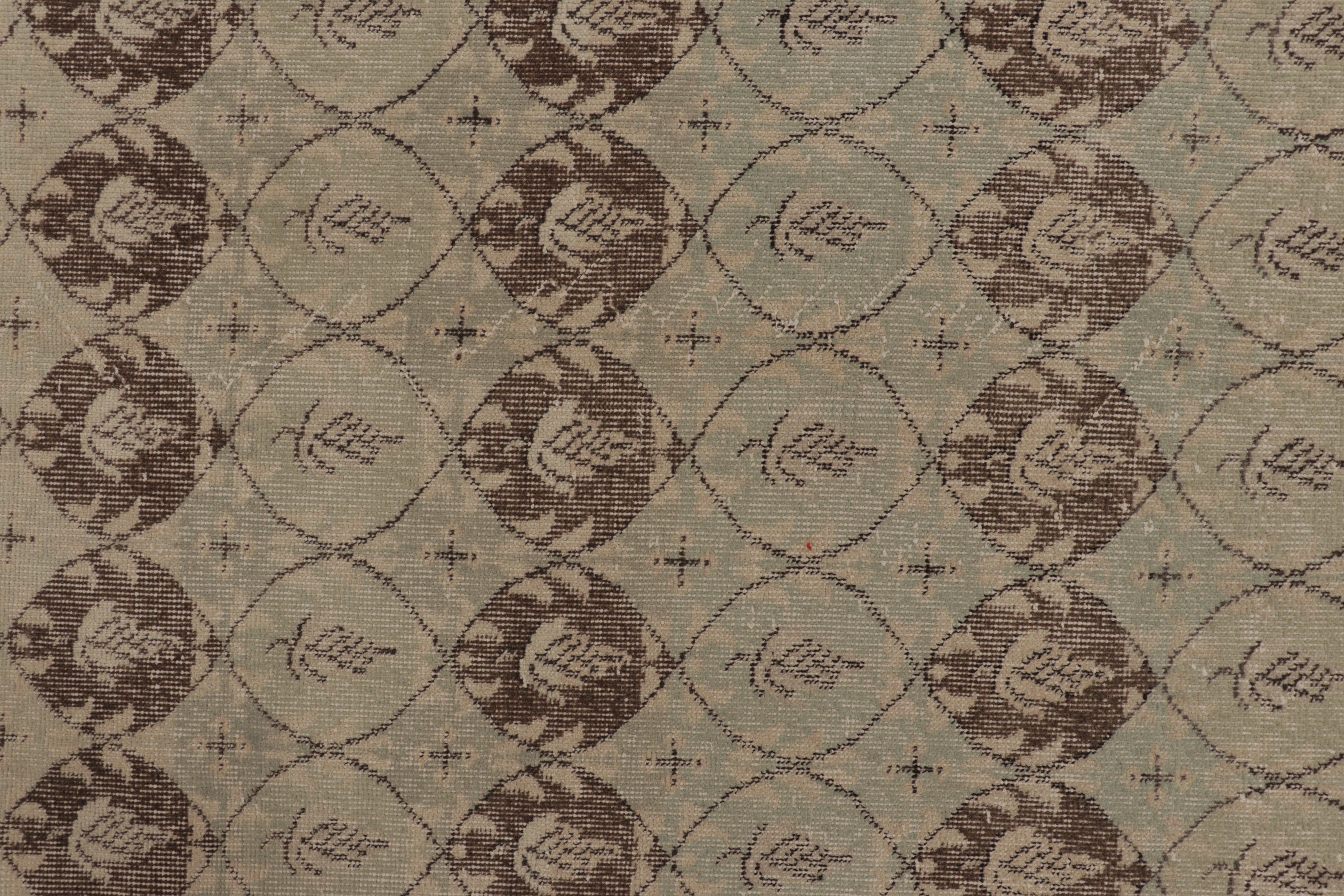 Turkish Floral Trellis Rug 4’5 X 8’1