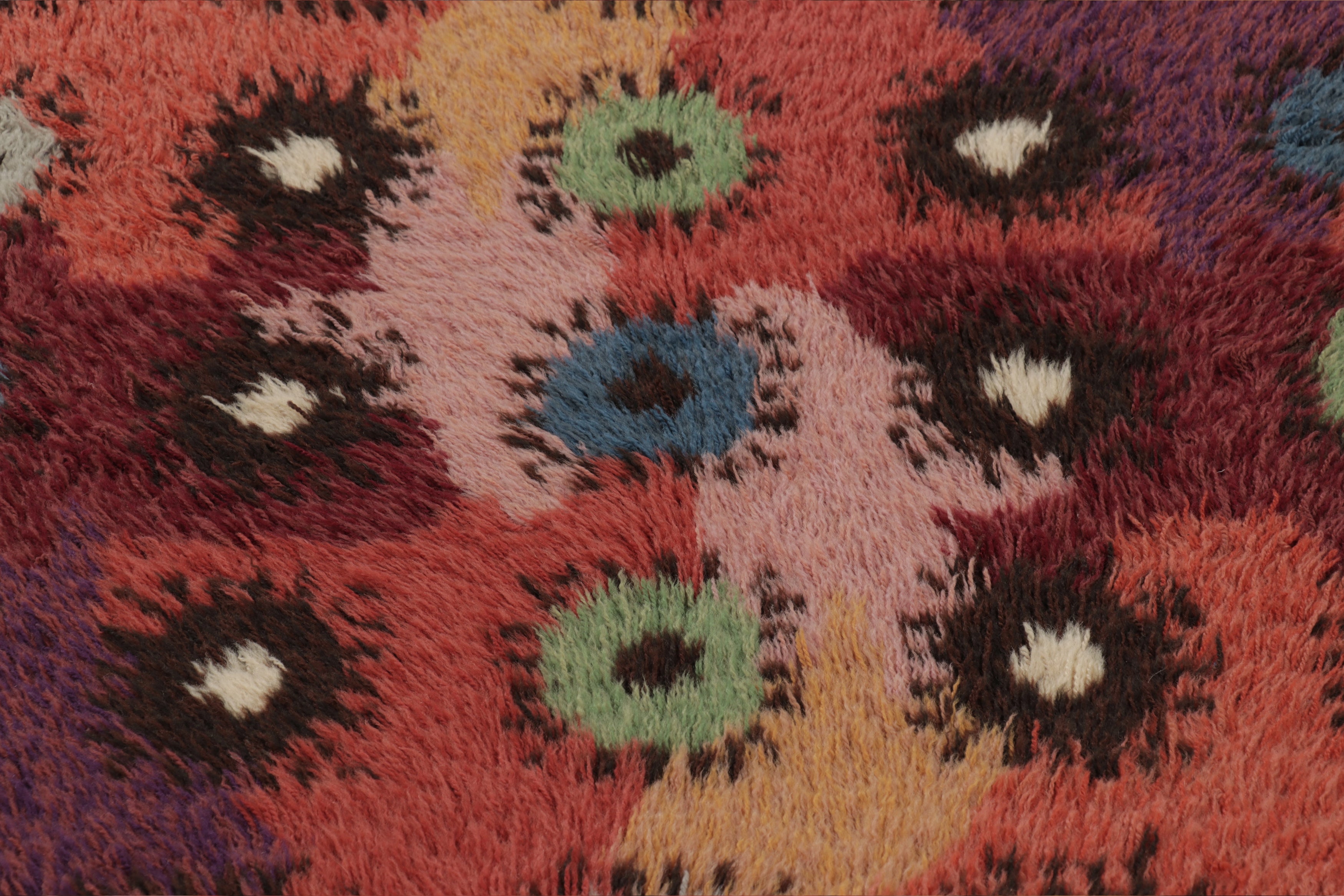 Colorful Turkish Tulu Rug 3’2 X 6’4