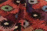 Colorful Turkish Tulu Rug 3’2 X 6’4