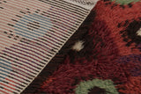 Colorful Turkish Tulu Rug 3’2 X 6’4