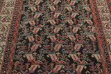 Coral & Green Malayer Rug 4’6 X 6’7