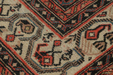 Coral & Green Malayer Rug 4’6 X 6’7