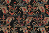 Coral & Green Malayer Rug 4’6 X 6’7