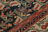 Coral & Green Malayer Rug 4’6 X 6’7