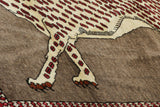 Persian Leopard Rug 3’5 X 5’1