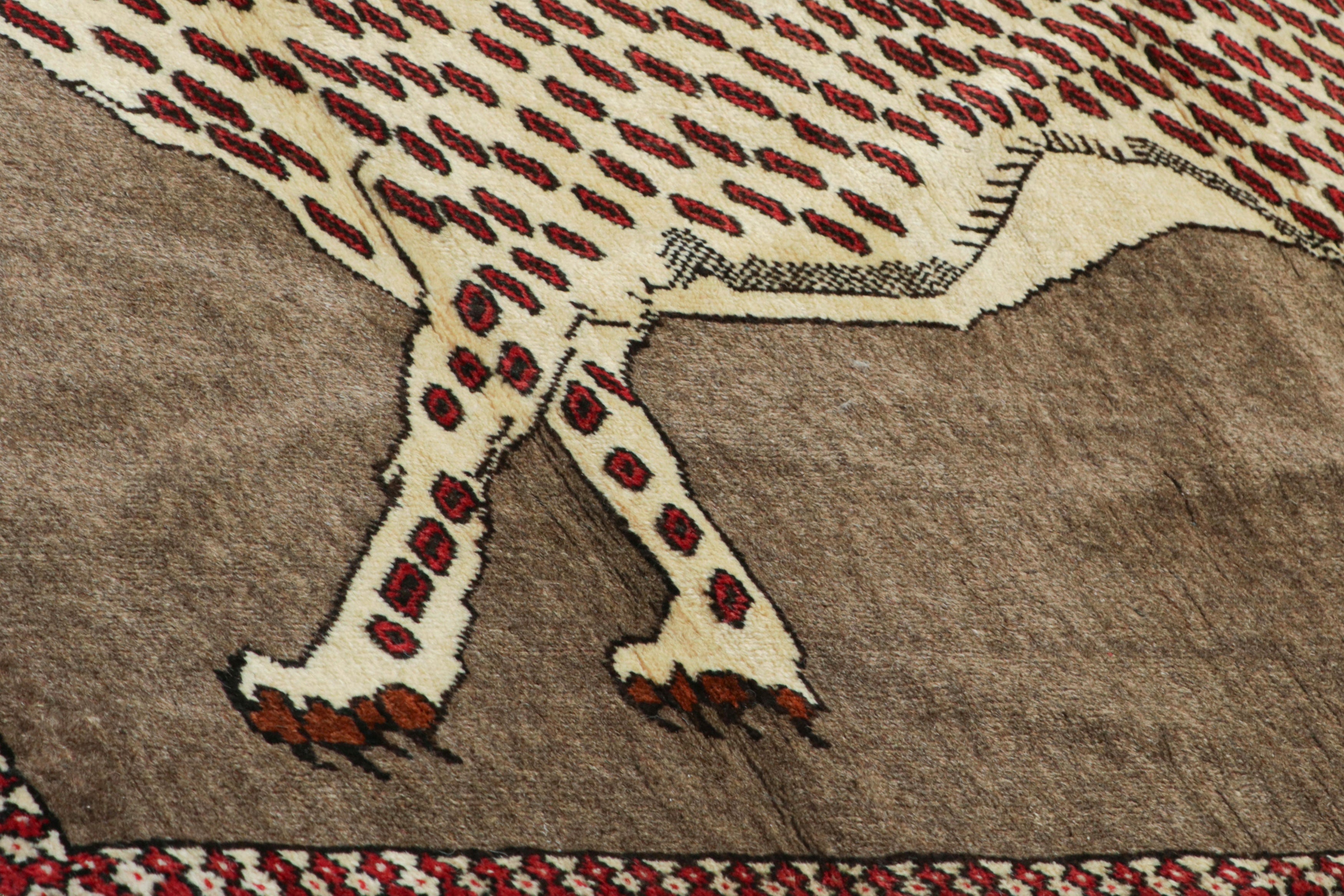 Persian Leopard Rug 3’5 X 5’1