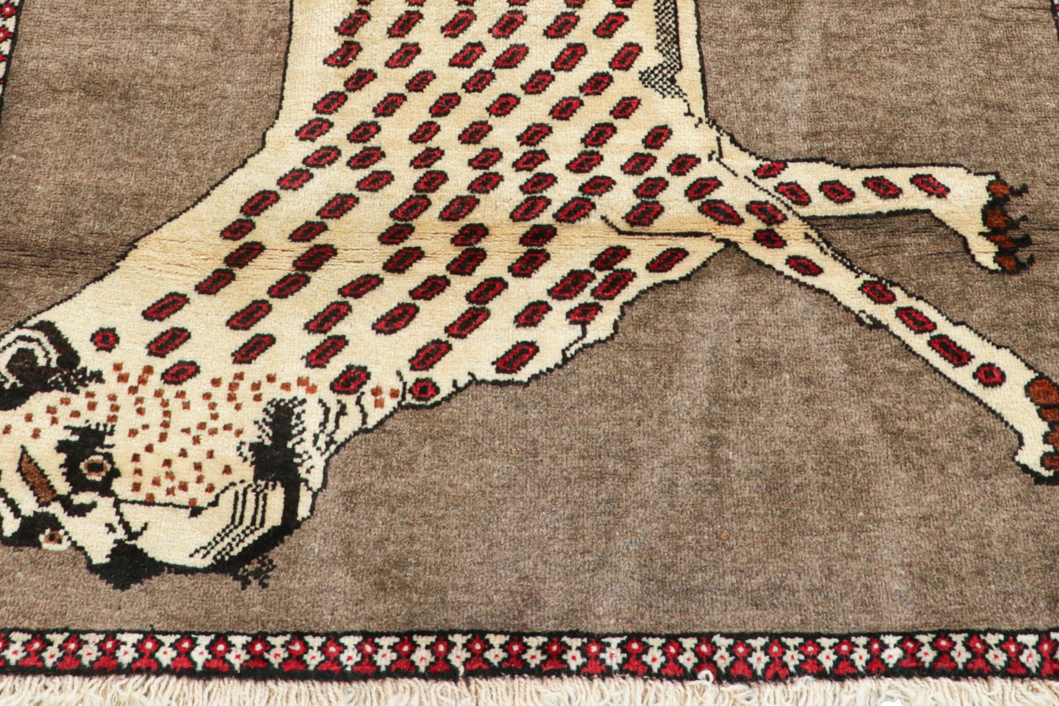 Persian Leopard Rug 3’5 X 5’1