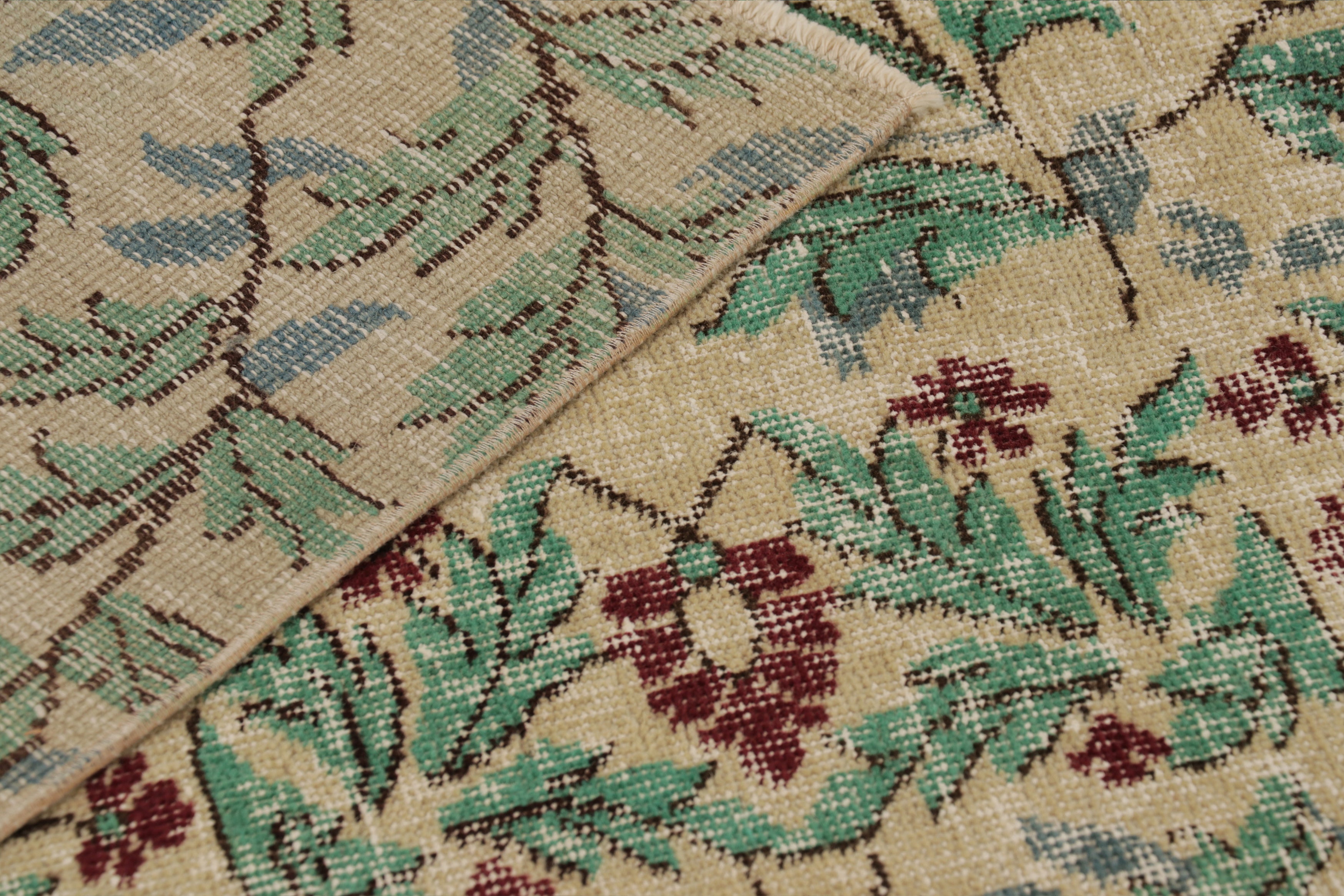 Turkish Botanical Rug 6’8 X 9’10