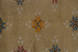 Tile Swedish Rya Floral Rug 4’9 X 6’6