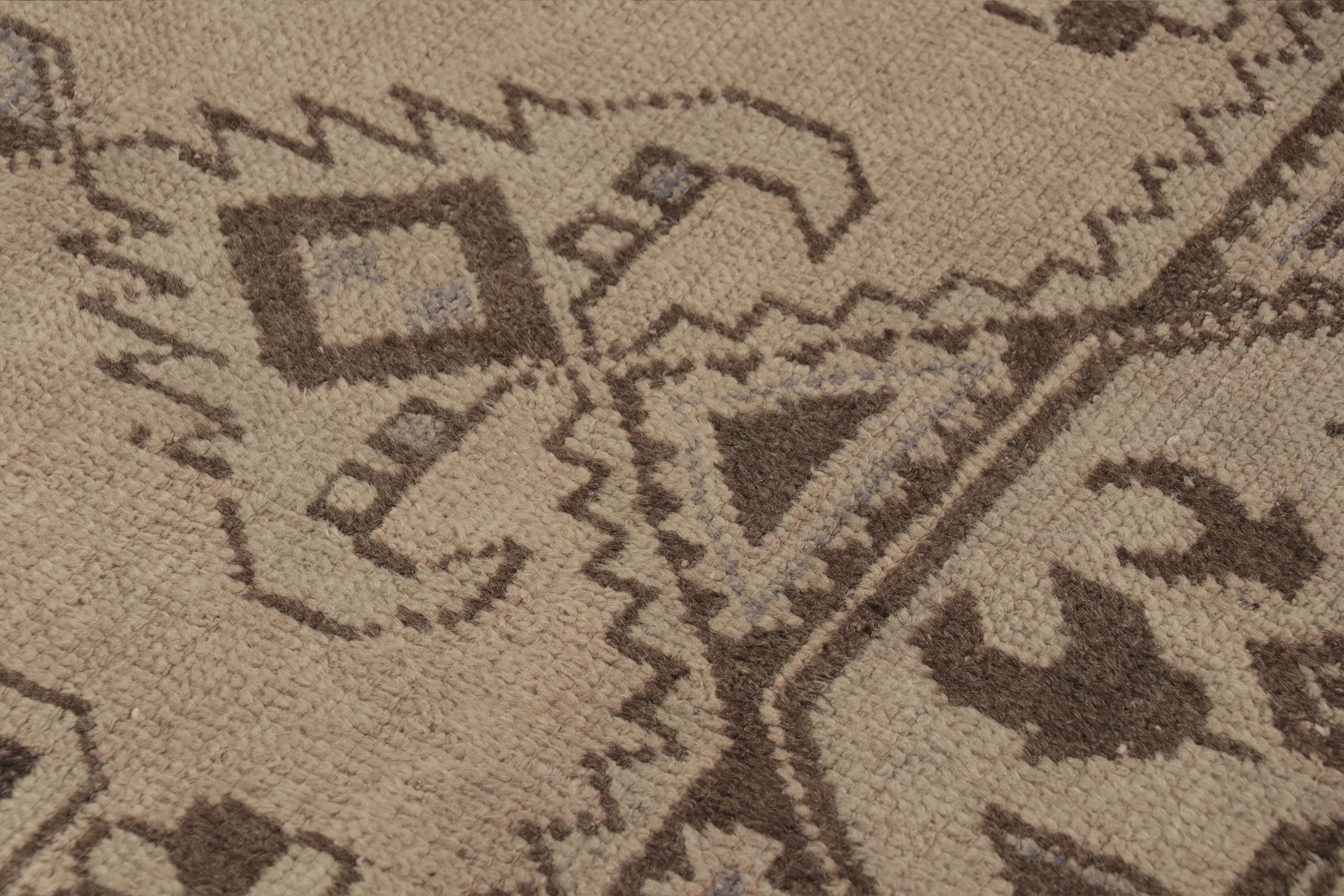 Turkish Brown Medallion Rug 3’10 X 5’9