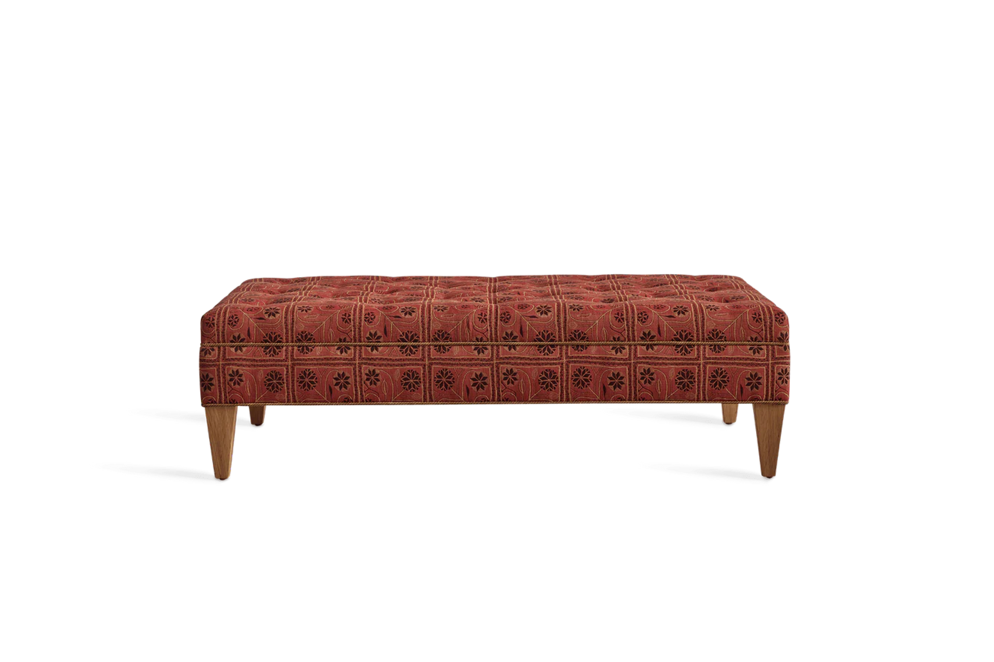 Rectangular Tufted Ottoman