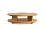 Round Shelf Coffee Table