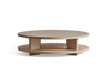 Round Shelf Coffee Table