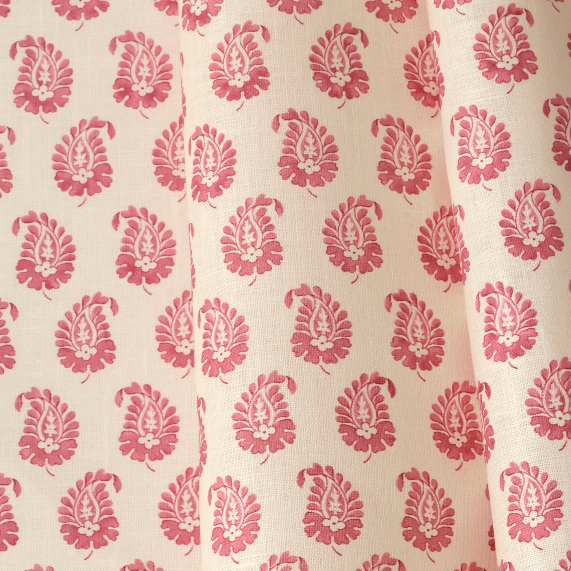 Cypress Linen in Rhubarb