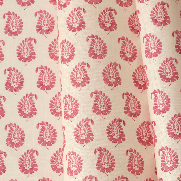 Cypress Linen in Rhubarb