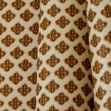 Knurl Linen in Rust