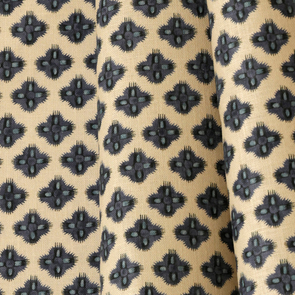 Knurl Linen in Woad