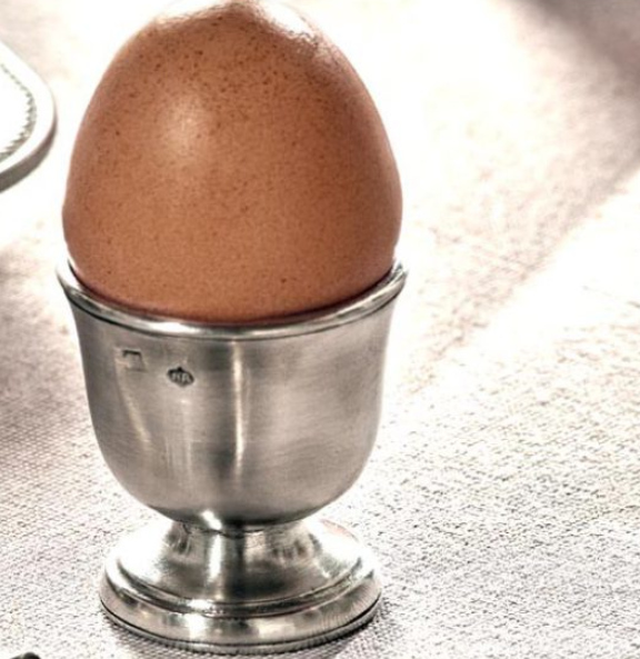Italian Pewter Egg Cup