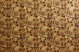 Metallic Neddy Toile Wallpaper (Multiple Colors)
