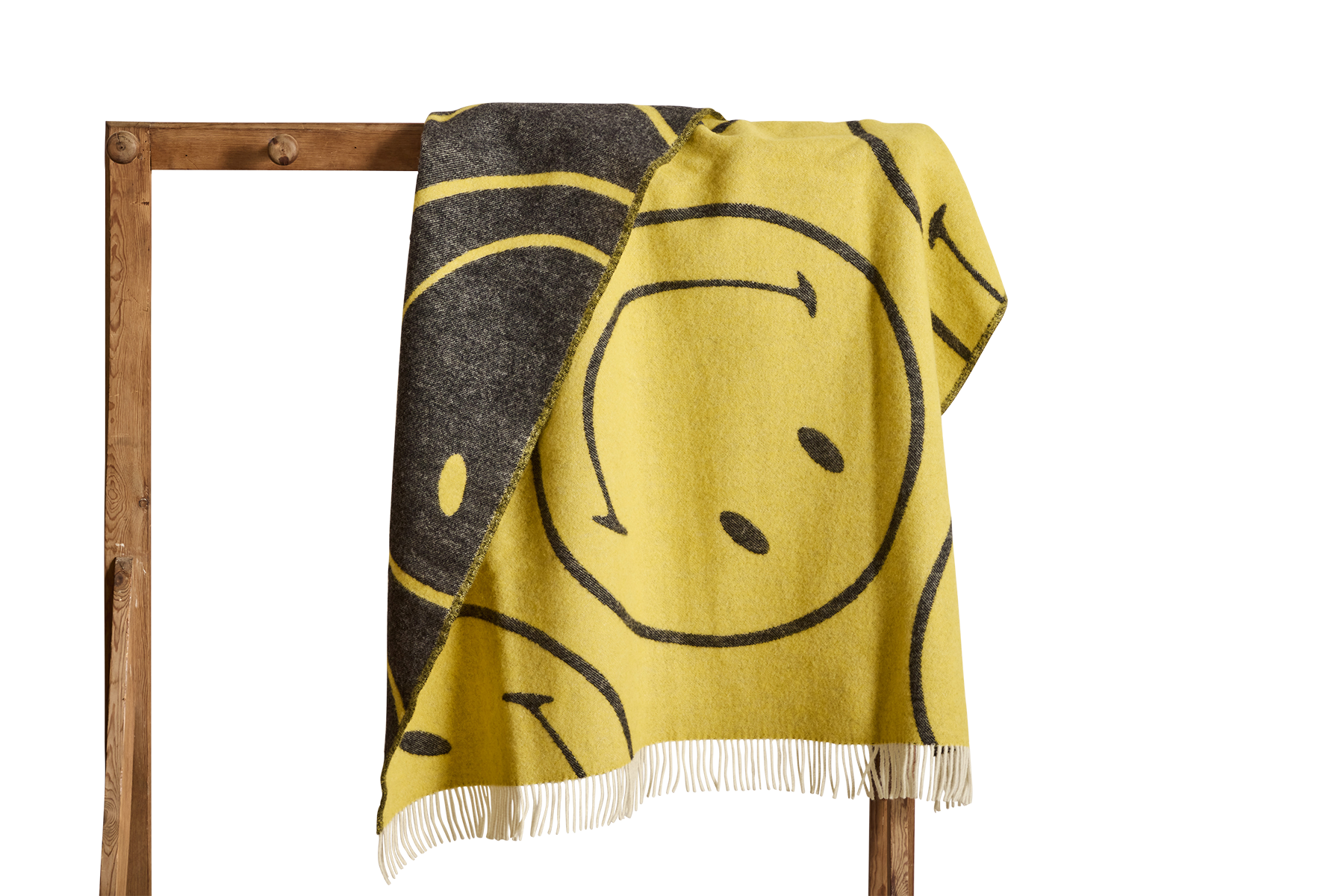 Wool Smiley Blanket