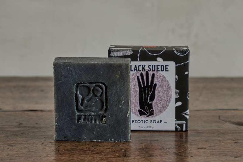 Fzotic Black Suede Soap