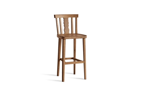 Swiss Back Bar Stool