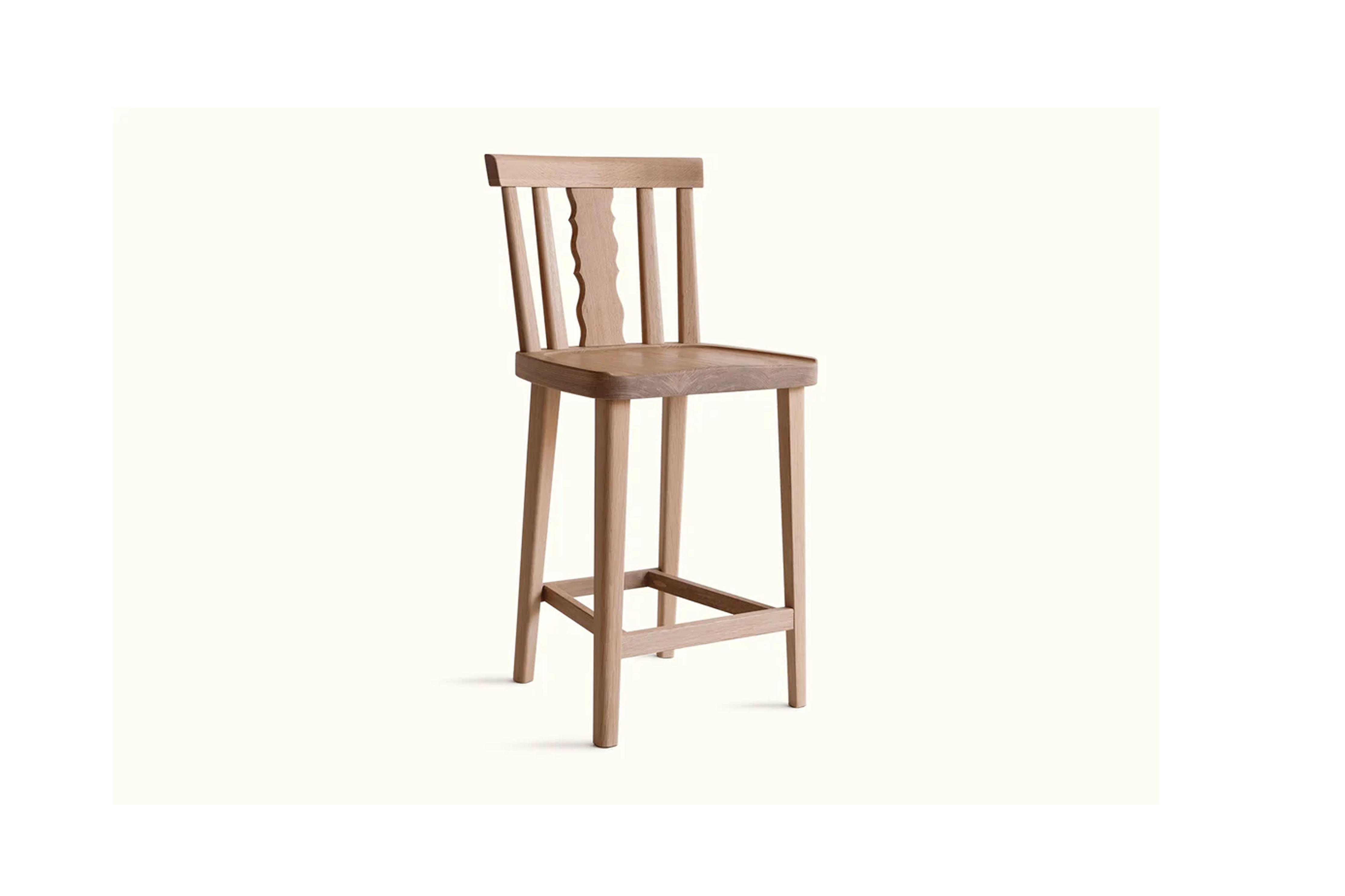 Swiss Back Counter Stool