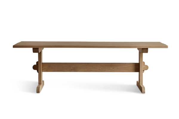 Trestle Dining Table, Rectangular
