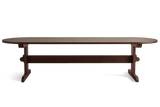 Trestle Dining Table, Oval