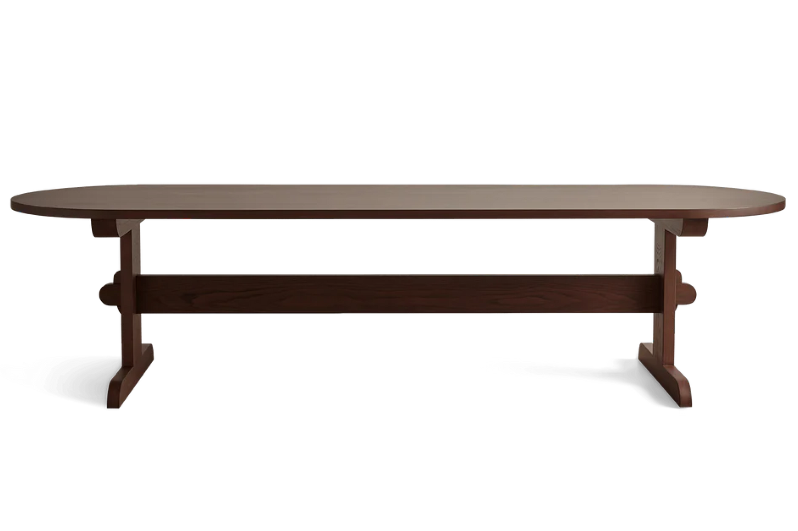 Trestle Dining Table, Oval – Nickey Kehoe