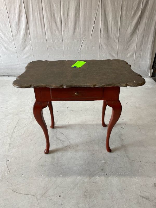 German Red Table