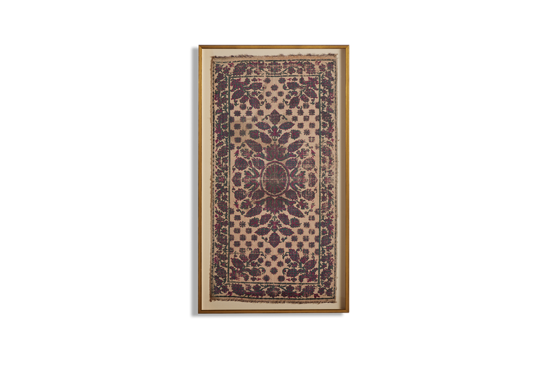 Framed 19th Century Textile