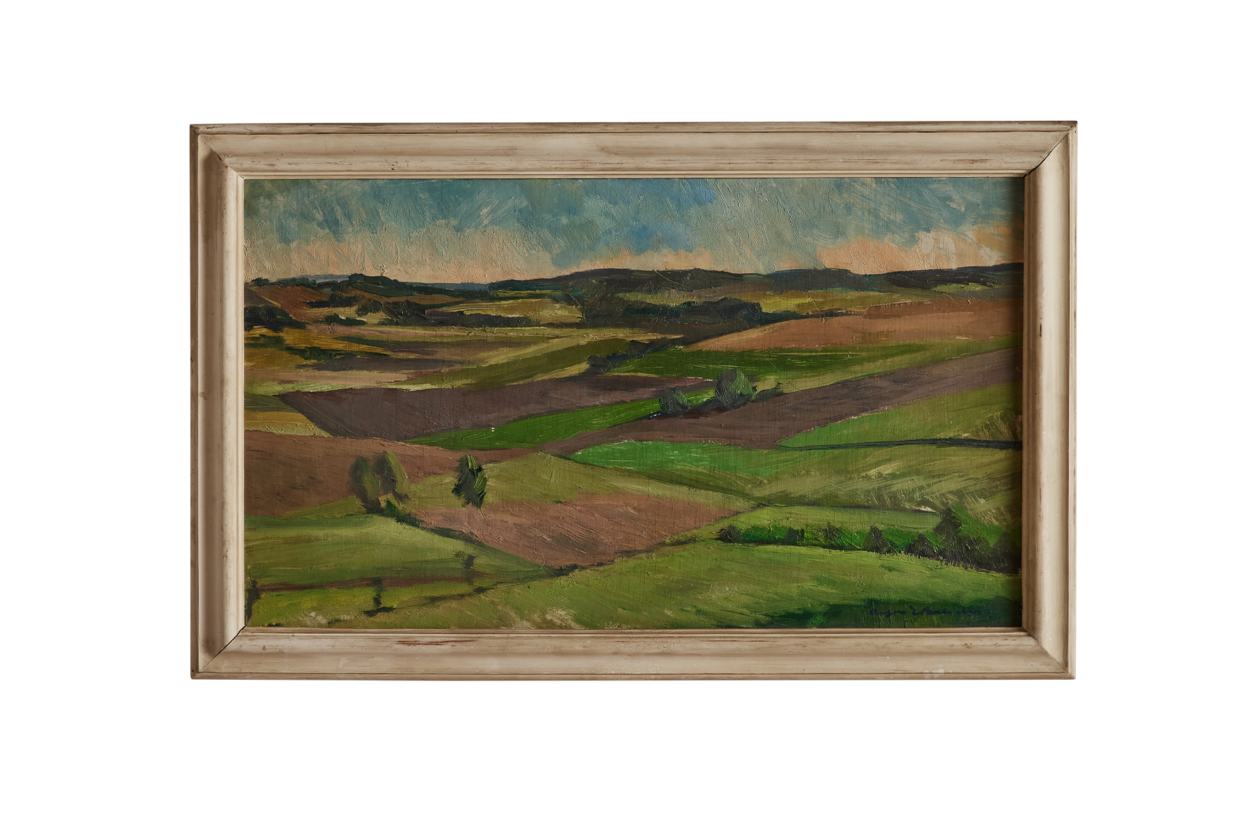 Hillside Landscape Painting
