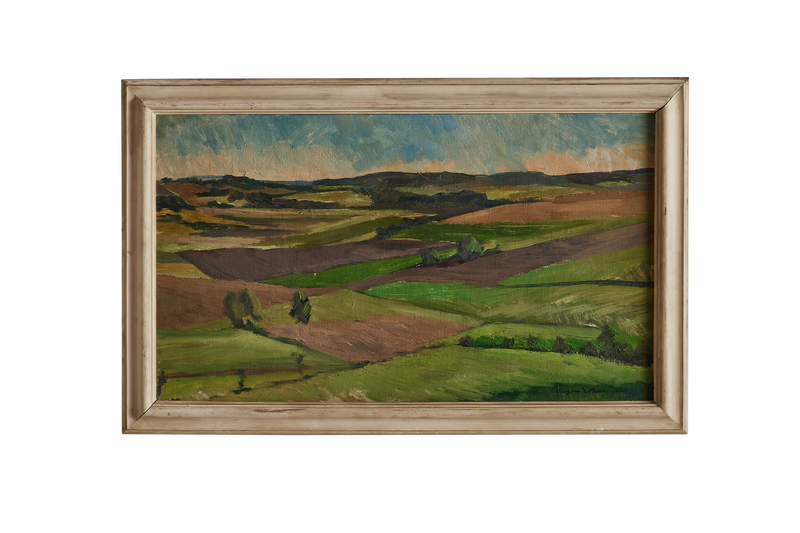 Hillside Landscape Painting
