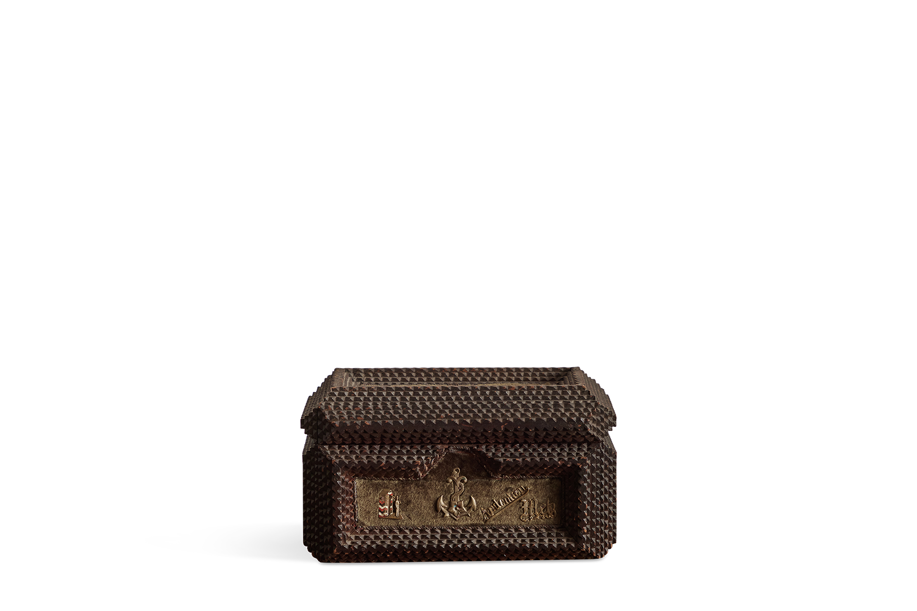 Charm Tramp Art Box