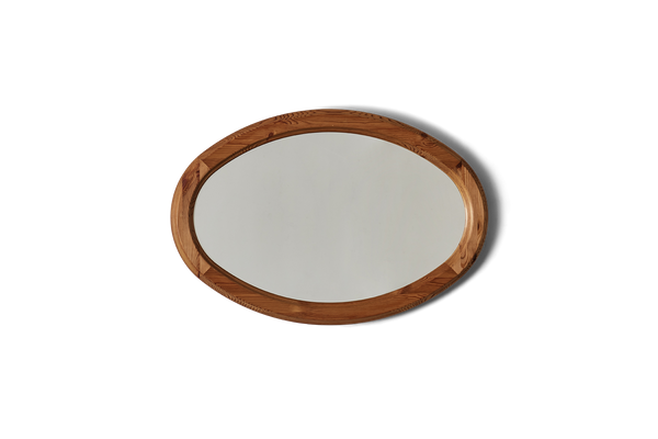 Danish Oval Mirror