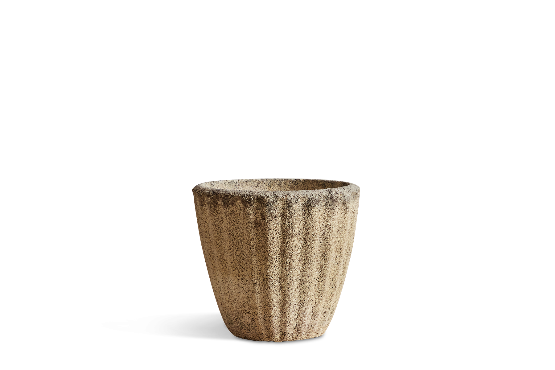Small Ribbed Planter
