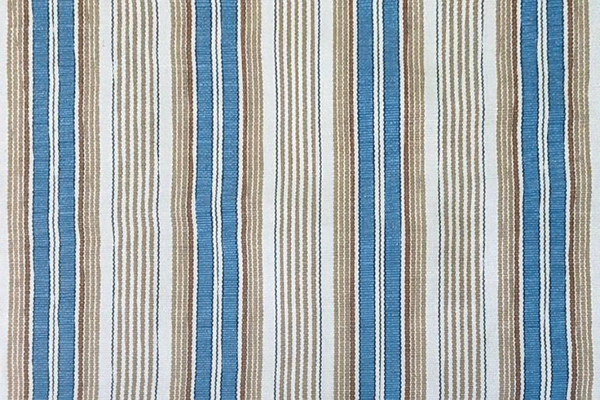 Ticking Stripes #82-BL Rug