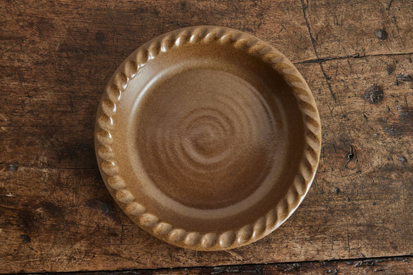 Agrarian Pie Dish in Toast - Nickey Kehoe